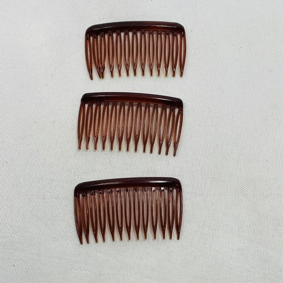 Vintage Goody Side Combs Lot of 7 Hair Accessories Made in USA Retro 80s - Picture 5 of 16
